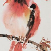 Grace_Chinese-Painting_bird_cardinal
