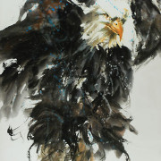 Grace_Chinese-Painting_bird_eagle_1