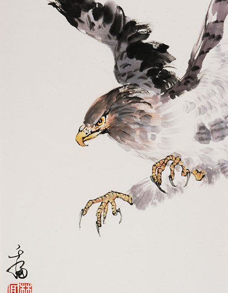 Chinese-Painting_bird_eagle