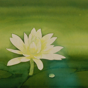 James Wu-Watercolor-Liliy
