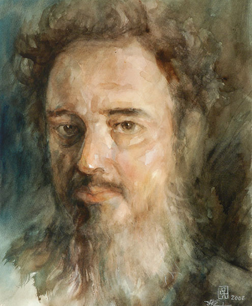 James Wu-Watercolor-Portrait-Dennis