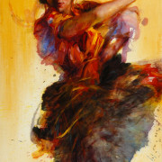 James Wu-painting-dancer